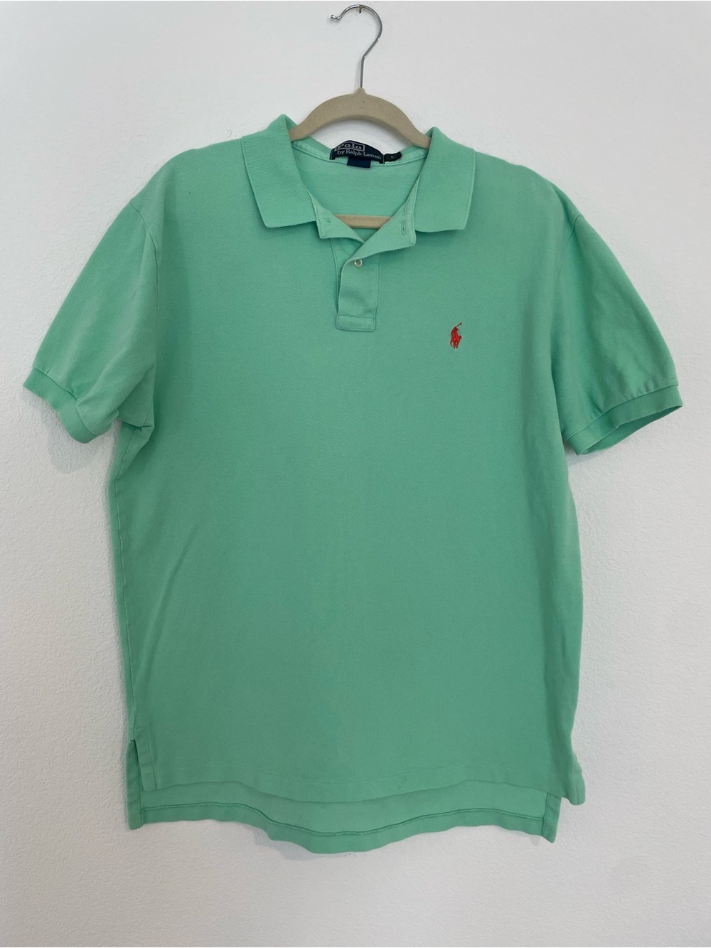 Polo by Ralph Lauren Sea Foam Green Cotton Polo